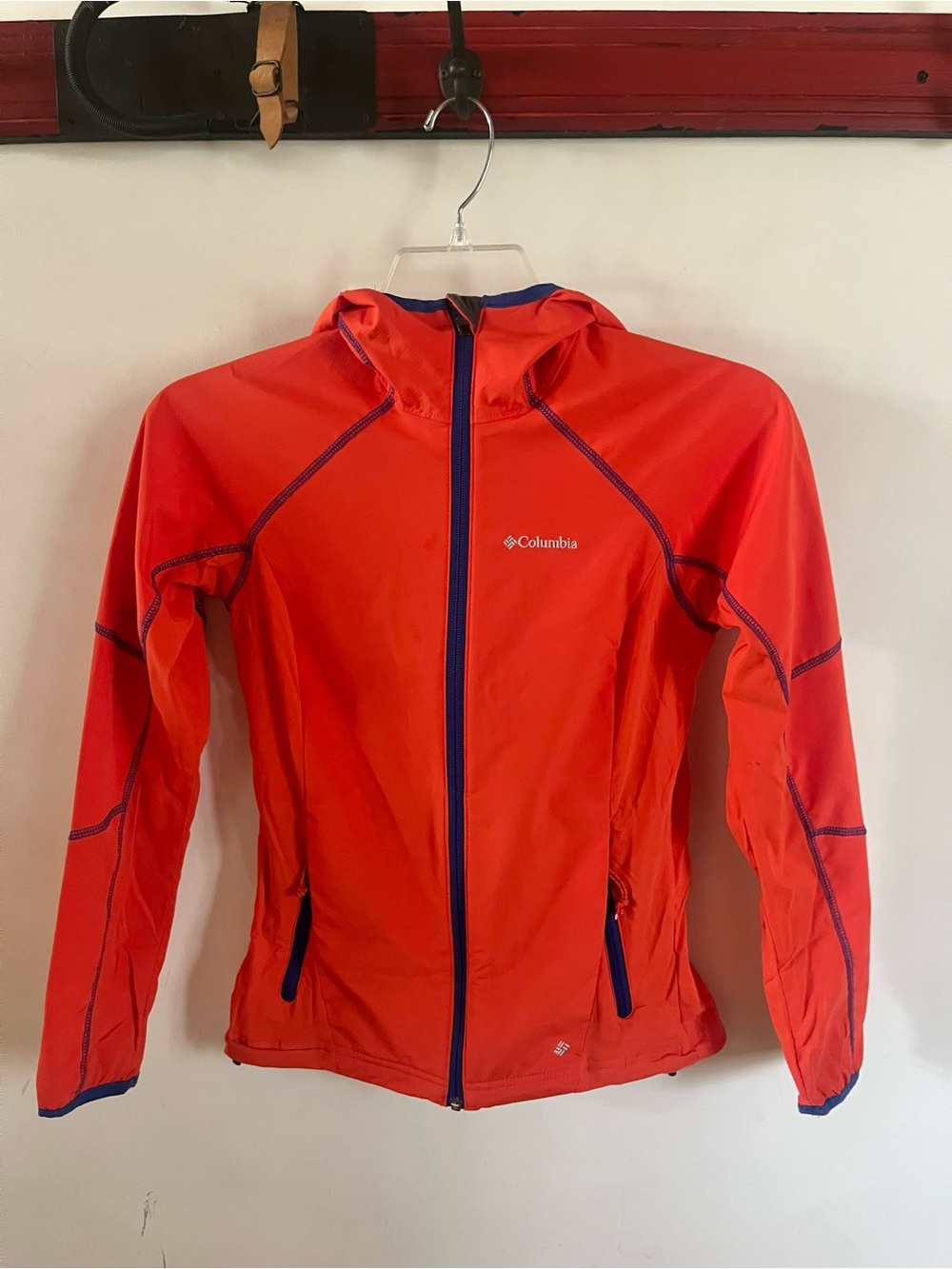 Columbia Women's Orange Hooded Jacket